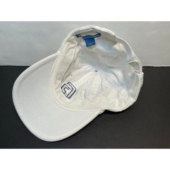 Golf hat 7" strap back white - Picture 8 of 8